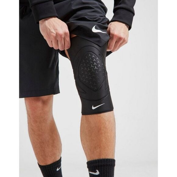 Nike Unisex Adult Pro Closed Patella 3.0 Compression Knee Support / Black/White - Picture 2 of 5